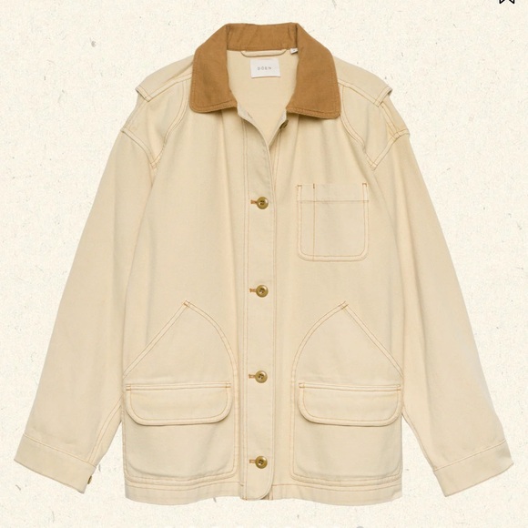 Doen Jackets & Blazers - DÔEN Pascual Jacket in Straw